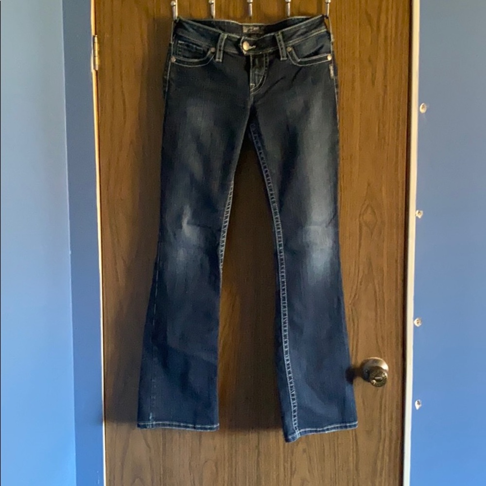Silver jeans